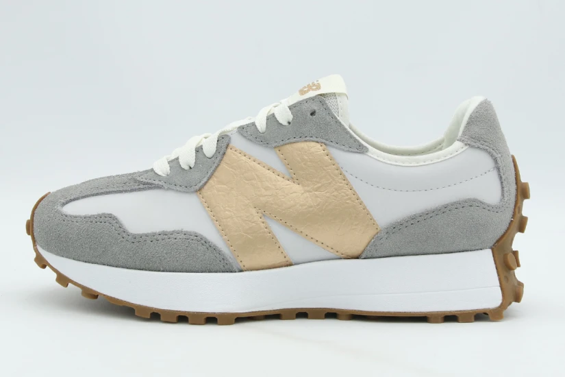 New Balance 327 Sneakers Λευκά, Μπρονζέ, Γκρι