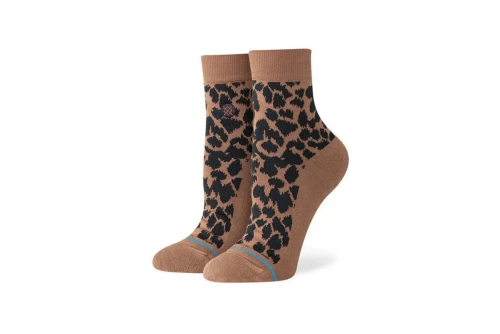 Stance Love Leopard Lowrider Κάλτσες Κοντές 1 Ζευγάρι (W335C26LOV-BRN)