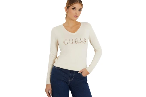 Guess Μπλούζα Πλεκτή Γυναικεία (W4RR37Z2NQ2 G012)