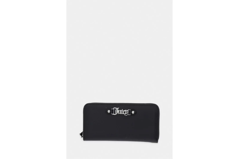 Juicy Couture Aurora Large Zip Γυναικείο Πορτοφόλι Μαύρο