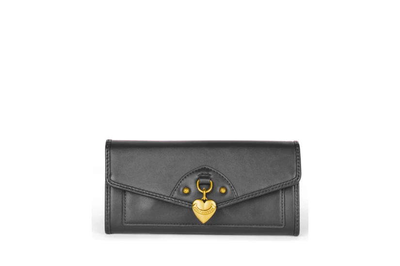 Juicy Couture Bridget Large Flap Γυναικείο Πορτοφόλι Μαύρο