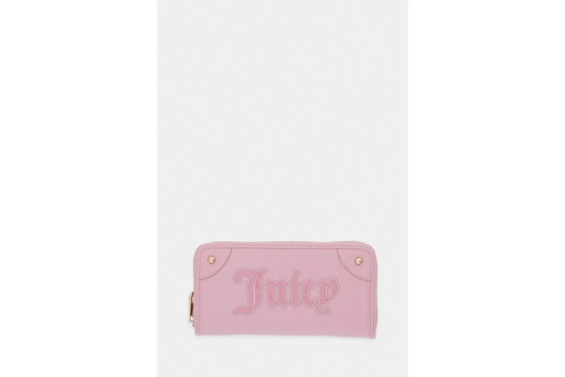 Juicy Couture Candy Large Zip With Wristlet Γυναικείο Πορτοφόλι Ροζ