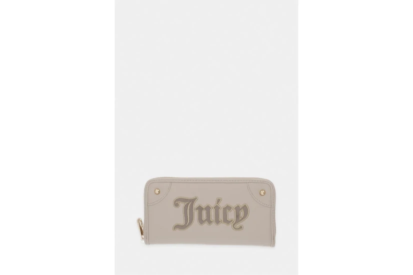 Juicy Couture Candy Large Zip With Wristlet Γυναικείο Πορτοφόλι Μπεζ
