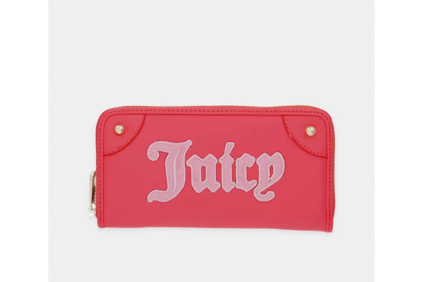 Juicy Couture Candy Large Zip With Wristlet Γυναικείο Πορτοφόλι Κόκκινο