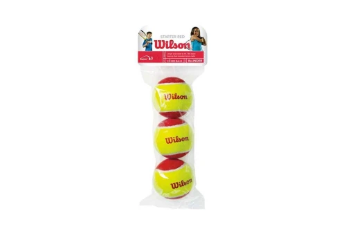 Wilson Starter Red 3 Balls Μπαλάκι (WRT137001)