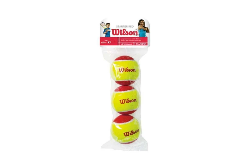Wilson Starter Red 3 Balls Μπαλάκι (WRT137001)