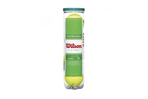 Wilson Starter Green 4 Μπαλάκια Τένις (WRT137400)