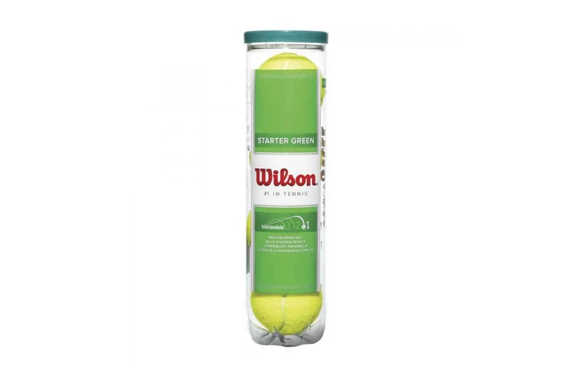 Wilson Starter Green 4 Μπαλάκια Τένις (WRT137400)