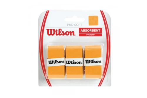 Wilson Pro Soft Absorbent Overgrip 3-Τεμάχια (WRZ4040GO)