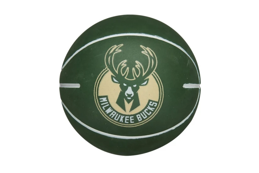 Wilson NBA Dribbler Milwaukee Bucks Mini Μπάλα Πράσινη