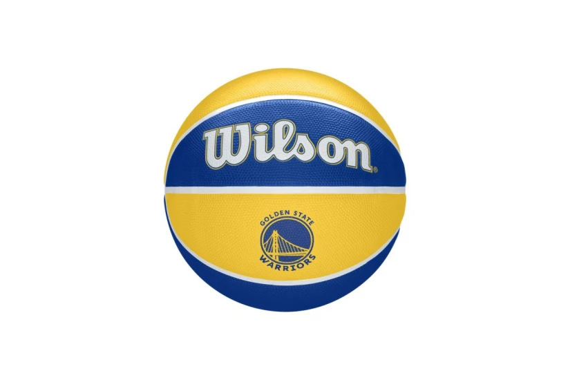 Wilson NBA Team Tribute Golden State Warriors Μπάλα Μπάσκετ Μπλε, Κίτρινη, Λευκή