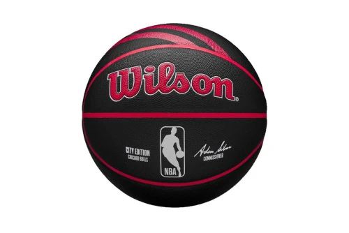 Wilson Nba Team City Collector Chicago Bulls Μπάλα Μπάσκετ (WZ4024105XB)