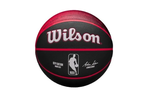 Wilson Nba Miami Heat Team City Collector 2023 Μπάλα Μπάσκετ (WZ4024116XB)