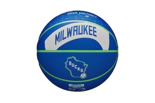 Wilson Nba Milwaukee Bucks Team City Collector 2023 Μπάλα Μπάσκετ (WZ4024117XB)