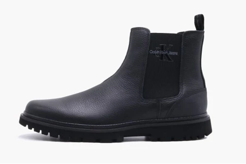 Calvin Klein Eva Mid Chelsea Lth Μποτάκια (YM0YM00750 0GJ)