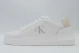 Calvin Klein Ανδρικά Δερμάτινα Sneakers Λευκά