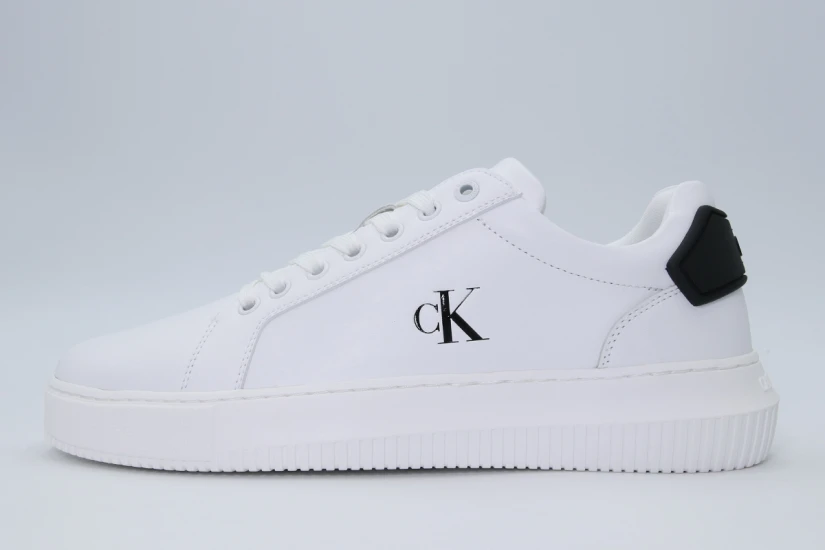 Calvin Klein Chunky Cupsole Ανδρικά Sneakers Λευκά