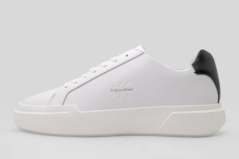 Calvin Klein Leather Durable Traction Nyc Ανδρικά Sneakers