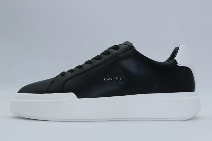 Calvin Klein Leather Durable Traction Nyc Ανδρικά Sneakers