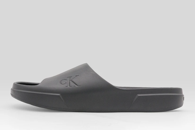 Calvin Klein One-Piece Signature Logo Sliders Ανδρικές Παντόφλες Μαύρες