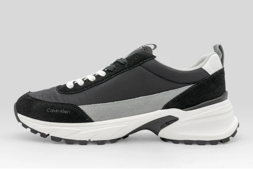 Calvin Klein Trailblazer Suede Runner Sneakers (YM0YM01459 01H)