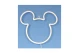 Yellowpop Led Neon Disney Mickey Ears Φωτιστικό Τοίχου