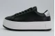 Calvin Klein Γυναικεία Δερμάτινα Sneakers με Πλατφόρμα Μαύρα, Λευκά