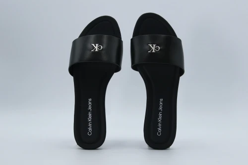 Calvin Klein Flat Sandal Slide Mg Σανδάλια (YW0YW01697 0GJ)