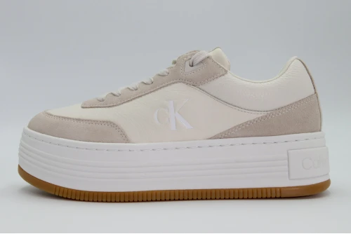 Calvin Klein Bold Flatf Low Lace Tumb Lth Sneakers (YW0YW01797 0LH)