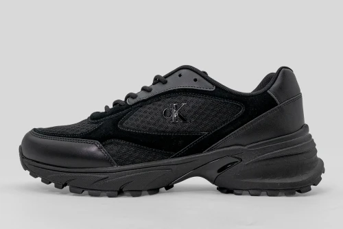 Calvin Klein Leather And Breathable Mesh Sneakers (YW0YW01994 0GJ)
