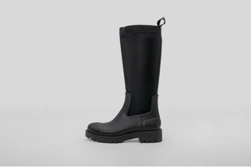 Calvin Klein Tall Heeled Flexible Lug Sole Γαλότσες (YW0YW02002 BEH)