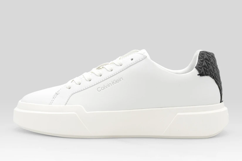 Calvin Klein Avenue Smooth Leather Logo Γυναικεία Sneakers