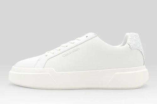 Calvin Klein Chunky Cupsole Leather Sneakers (YW0YW02036 0K7)