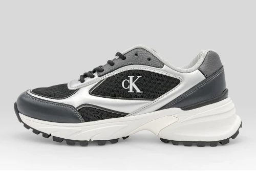 Calvin Klein Trailblazer Mesh Mix Runner Sneakers (YW0YW02063 01L)
