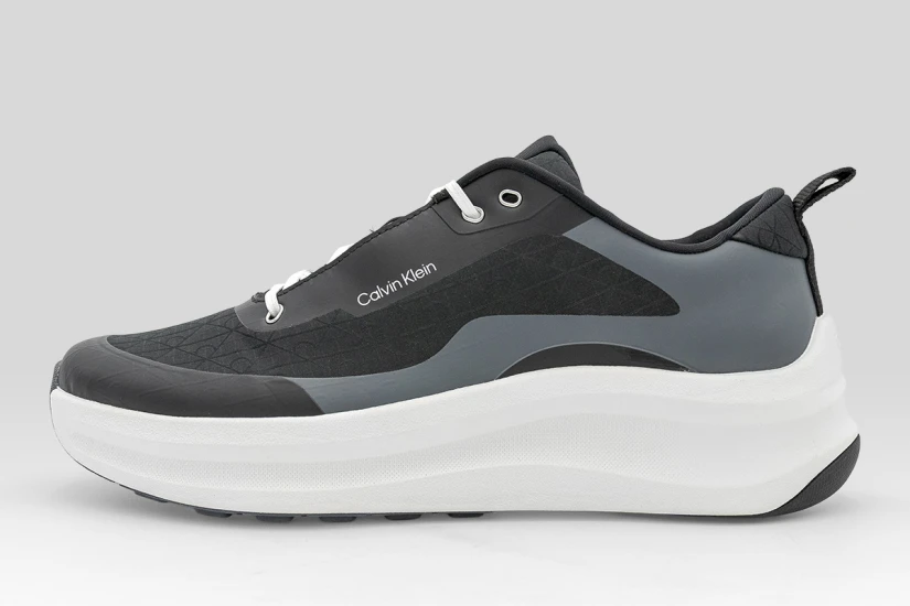 Calvin Klein Chunky Runner Laceup Mix Aop Γυναικεία Sneakers