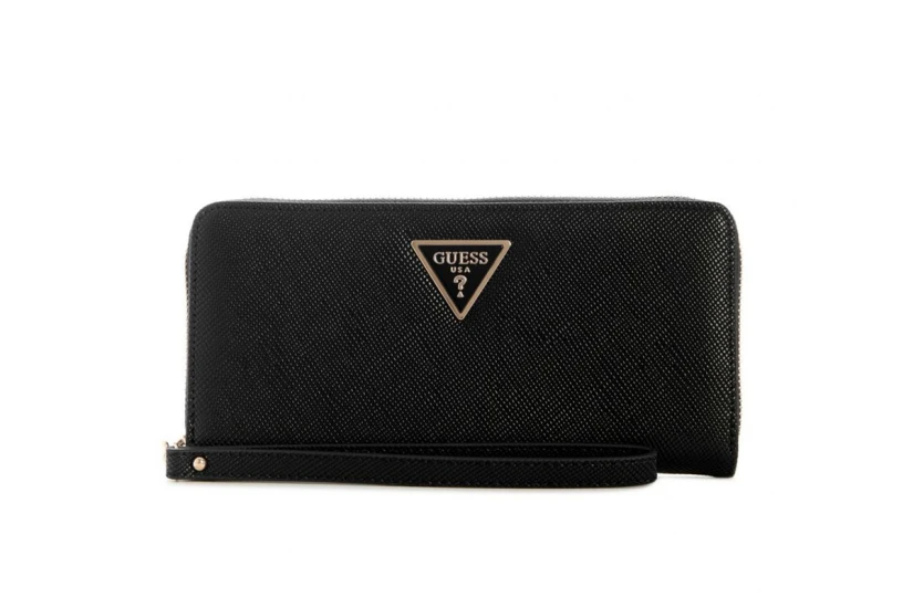 Guess Laurel II SLG Γυναικείο Πορτοφόλι Μαύρο