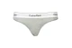 Calvin Klein Modern Cotton Γυναικείο Εσώρουχο String Γκρι, Λευκό