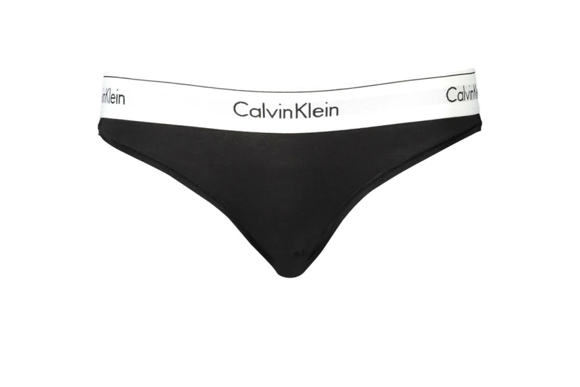 Calvin Klein Γυναικείο Εσώρουχο Σλιπ Μαύρο, Λευκό