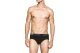 Calvin Klein Cotton Stretch Ανδρικά Εσώρουχα Σλιπ Μαύρα 3 Τεμάχια
