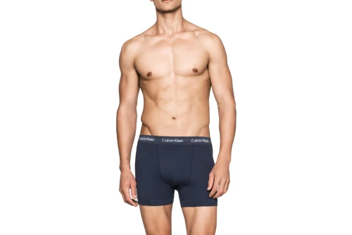 Calvin Klein Cotton Stretch Εσώρουχο Boxer Ανδρικό 3-Τεμάχια (0000U2662G 4KU)