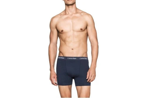 Calvin Klein Cotton Stretch Εσώρουχο Boxer Ανδρικό 3-Τεμάχια (0000U2662G 4KU)