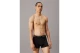 Calvin Klein Cotton Stretch Ανδρικά Εσώρουχα Μπόξερ Μαύρα 3 Τεμάχια