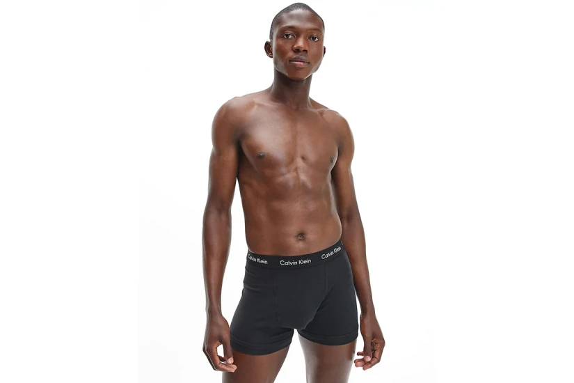 Calvin Klein Cotton Stretch Εσώρουχο Boxer Ανδρικό 3-Τεμάχια (0000U2662G XWB)