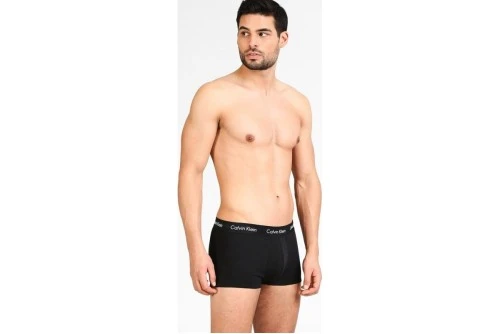 Calvin Klein Cotton Stretch Low Rise Trunk Εσώρουχο Boxer Ανδρικό 3-Τεμάχ (0000U2664G XWB)
