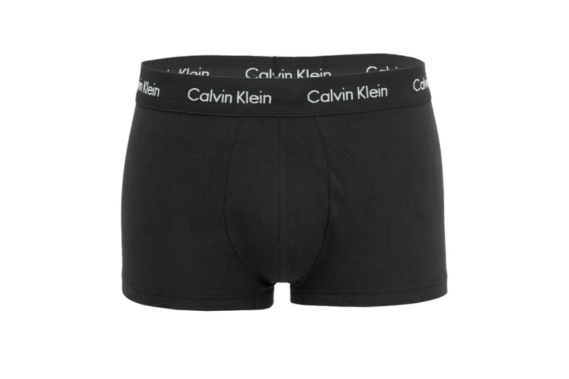 Calvin Klein Cotton Stretch Low Rise Trunk Εσώρουχο Boxer Ανδρικό 3-Τεμάχ (0000U2664G YKS)