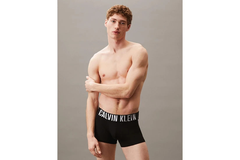 Calvin Klein Intense Power Ανδρικά Εσώρουχα Μπόξερ Μαύρα 3 Τεμάχια