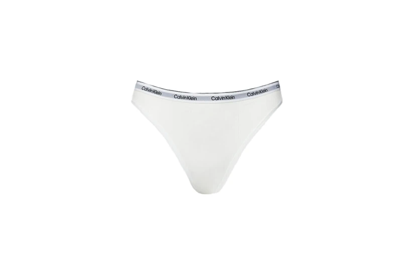 Calvin Klein Bikini Γυναικείο Εσώρουχο Σλιπ Λευκό