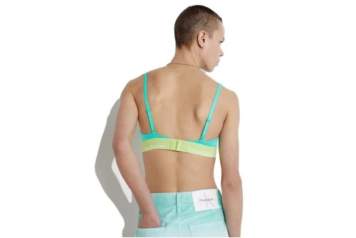 Calvin Klein Lght Lined Triangle Bralette Γυναικείο (000QF7282E 9T7)