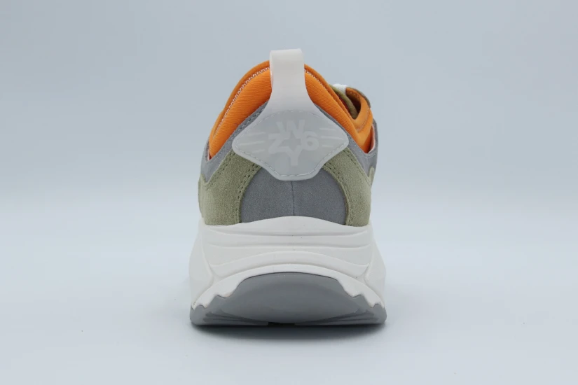 W6Yz Next-M Ανδρικά Sneakers Καφέ, Γκρι, Χακί, Λευκό