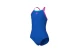 Arena Girls Light Drop Back Solid Παιδικό Ολόσωμο Μαγιό Μπλε, Φούξια